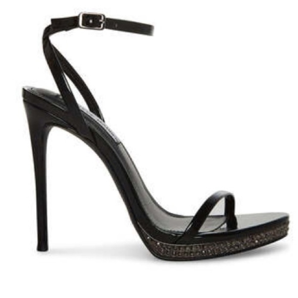 Steve Madden Black High Heel Sandals